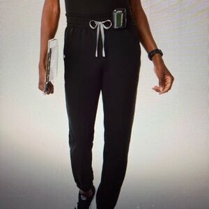 amora Jogger Scrub Pants for Women — Slim Fit, 6 Pockets, size XS.